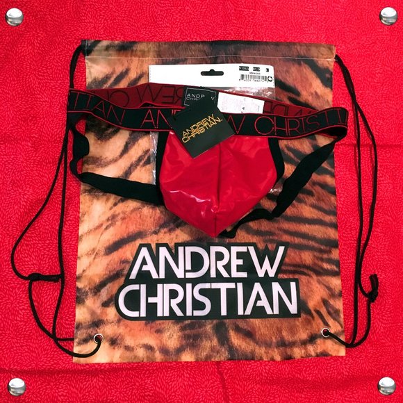 Andrew Christian Other - Andrew Christian Inferno Jock🆕 LARGE Rainbow🩲